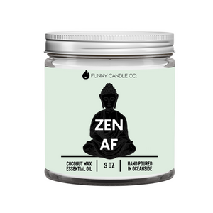 Zen AF (Green) Candle