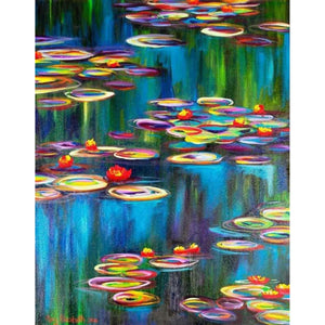 Water Lily Pads Art Print