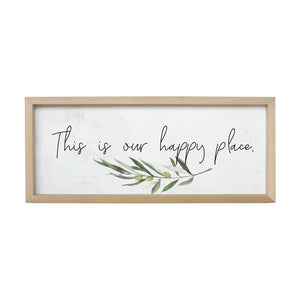This Is Our Happy Place Farmhouse Frame