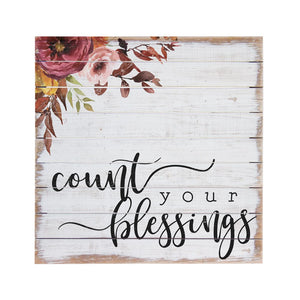 Count Your Blessings - Perfect Pallet Wall Art