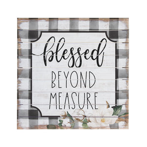 Blessed Beyond Measure - Perfect Pallet Wall Art