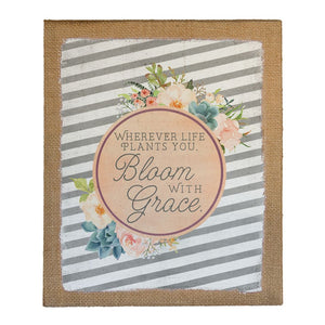 Bloom With Grace - Canvas Wall Art