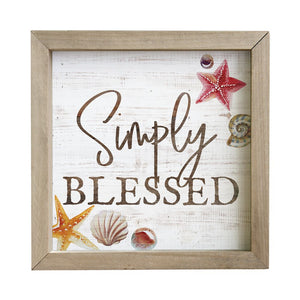 Simply Blessed Rustic Frame