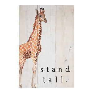 Stand Tall - Rustic Pallet Wall Art