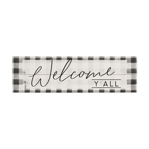 Welcome Y'All Vintage Pallet Board
