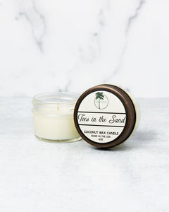 Toes In The Sand Scent Organic Coconut Wax Candle